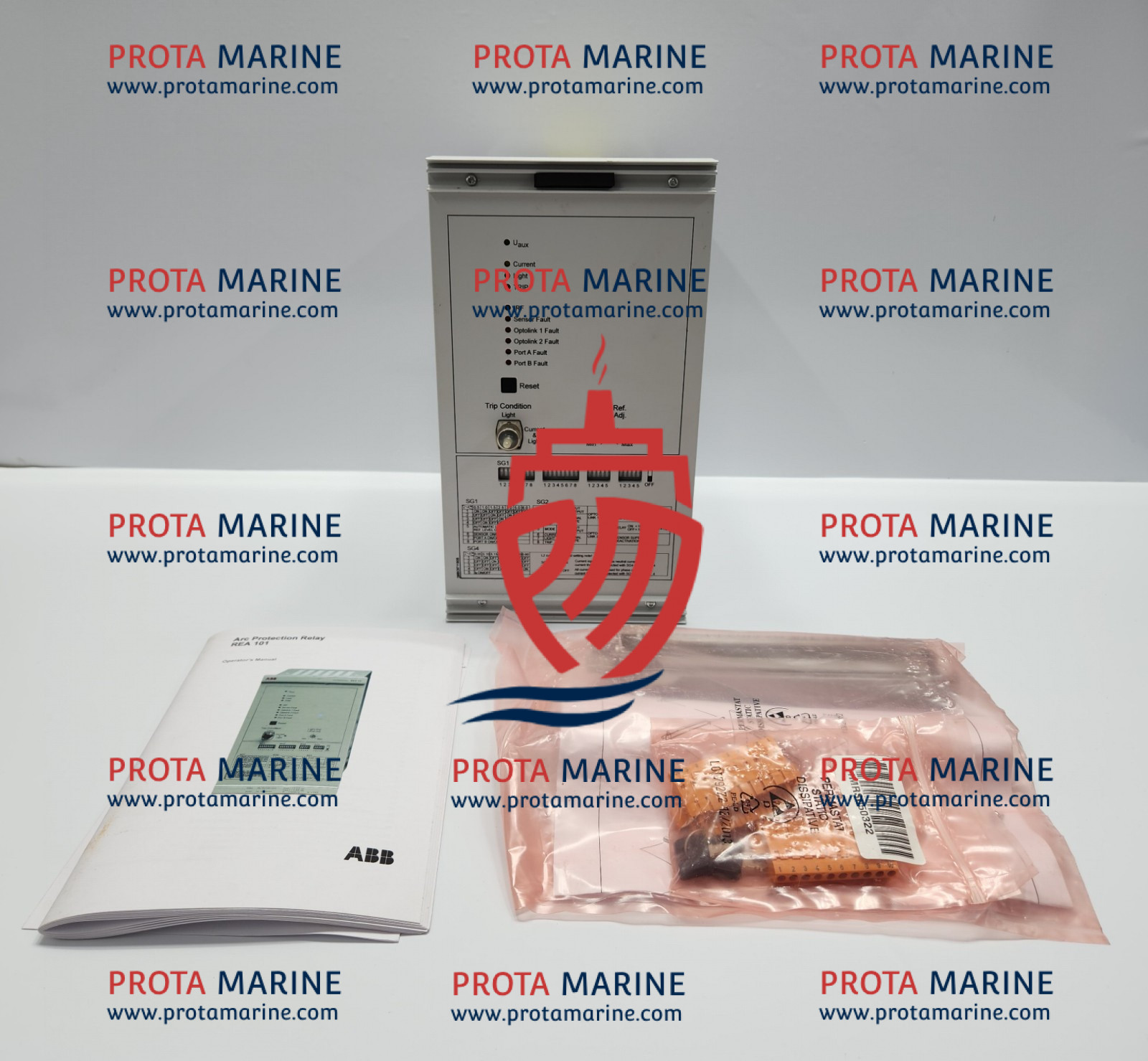 ABB REA101-CAA Arc Protection Relay Rev B – Marine Switchgear Safety