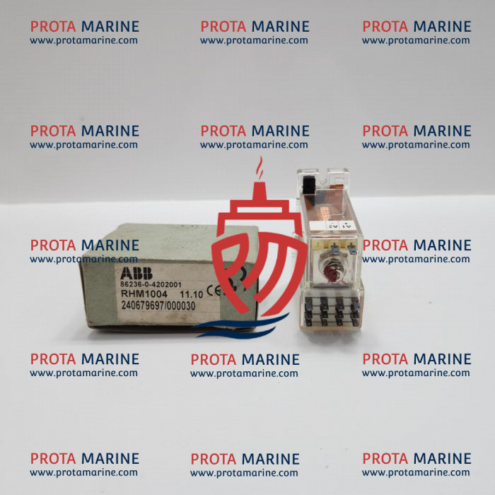ABB RHM1004 Relay 86236-0-4202001 – 24VDC Marine Industrial Relay