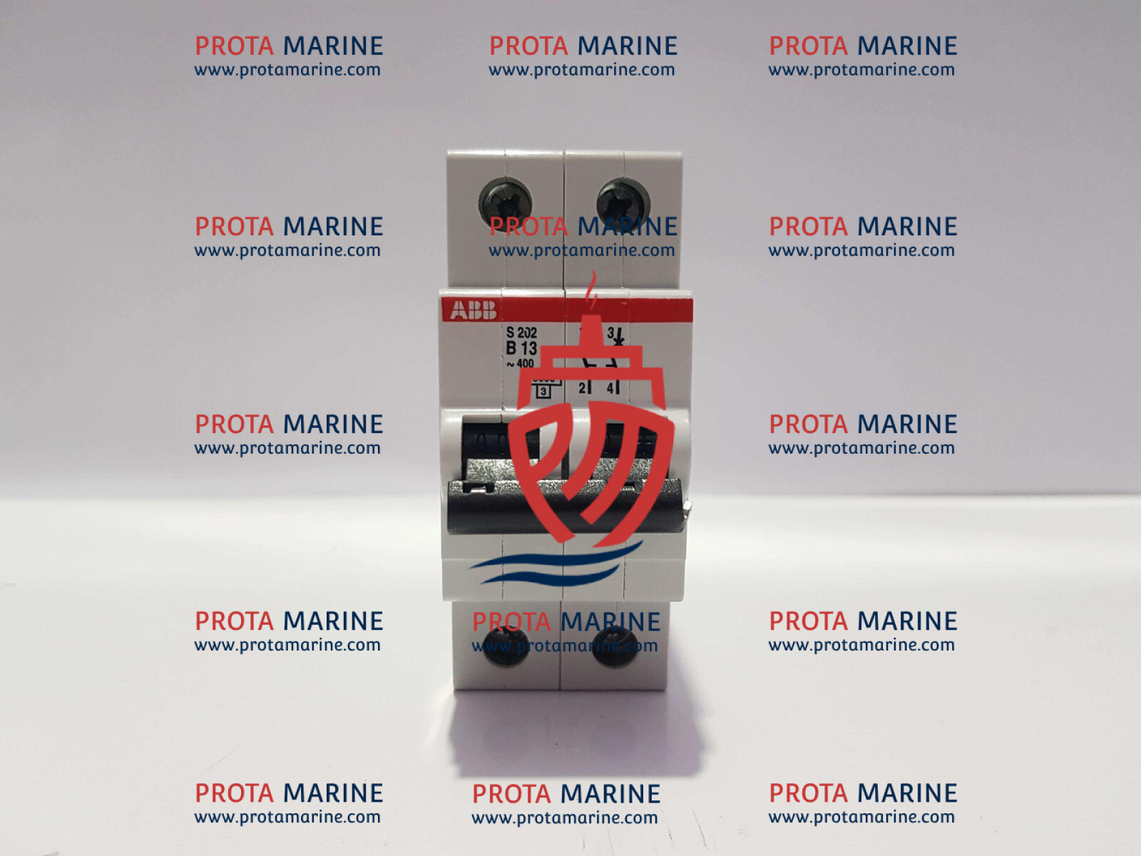 ABB S202-B13 2-Pole Miniature Circuit Breaker 2CDS252001R0135 | Marine MCB