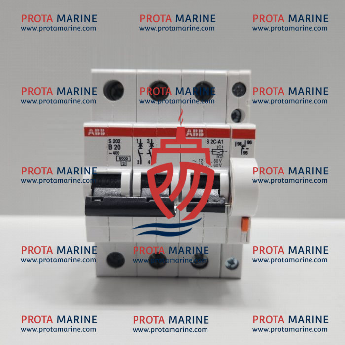 ABB S202-B20 S2C-A1 S2C-S/H6R Circuit Breaker 2CDS200922R0001 Marine Spare