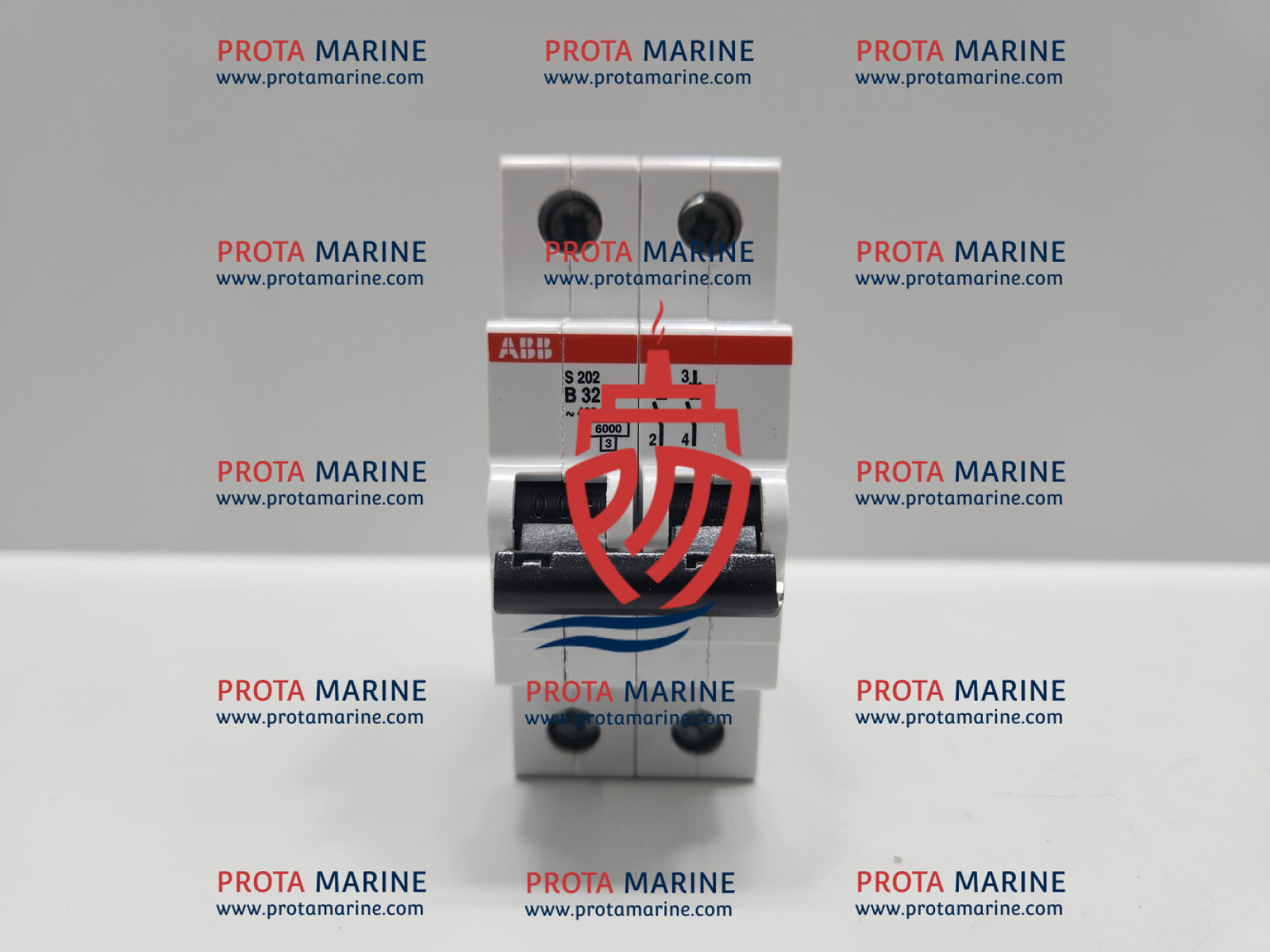 ABB S202-B32 2-Pole Miniature Circuit Breaker 2CDS252001R0325 | Marine MCB