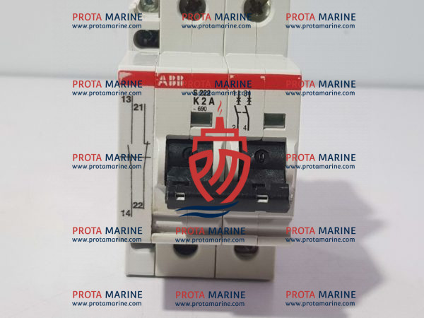 ABB S222 K2A Miniature Circuit Breaker 220-HS | Marine Ship Spares - Image 2