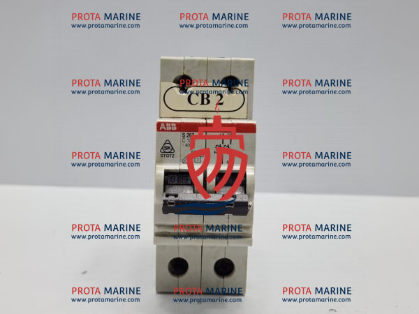 ABB S262 C10 Circuit Breaker – 277/480V AC Miniature CB for Marine Electrical Systems - Image 2