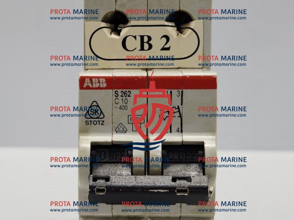 ABB S262 C10 Circuit Breaker – 277/480V AC Miniature CB for Marine Electrical Systems - Image 3