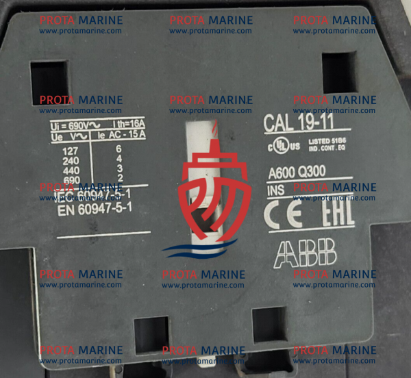 ABB AF265-30 3-Pole Contactor 600V AC 350A | Marine Power Distribution - Image 4
