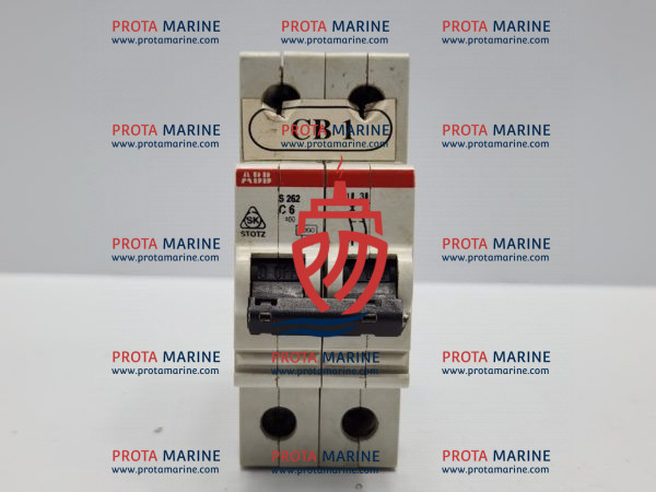 ABB S262 C6 Circuit Breaker – 277/480V AC Miniature CB for Marine Electrical Systems - Image 2