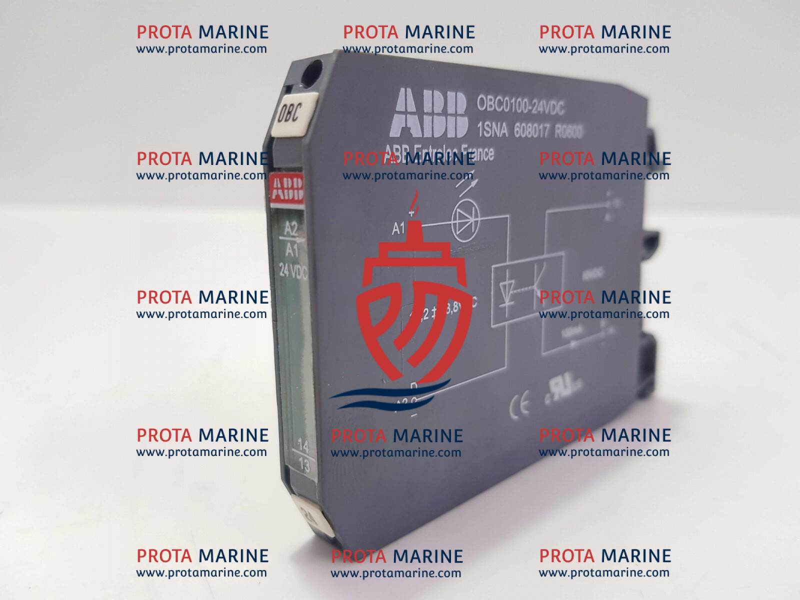 ABB 1SNA608017R0600 Interface Relay OBC0100-24VDC R600 Series