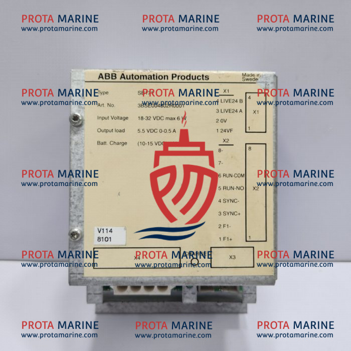 ABB SB171 Backup Power Supply 3BSE004802R0001 | Marine Automation Spare