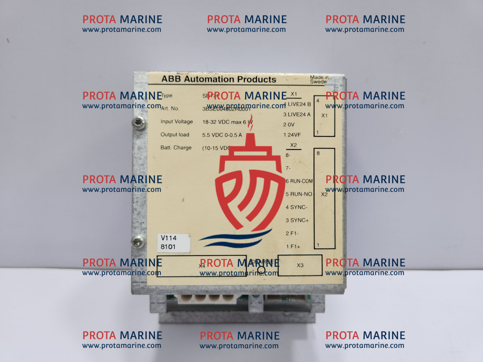 ABB SB171 Backup Power Supply 3BSE004802R0001 | Marine Automation Spare