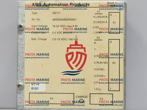 ABB SB171 Backup Power Supply 3BSE004802R0001 | Marine Automation Spare - Image 2