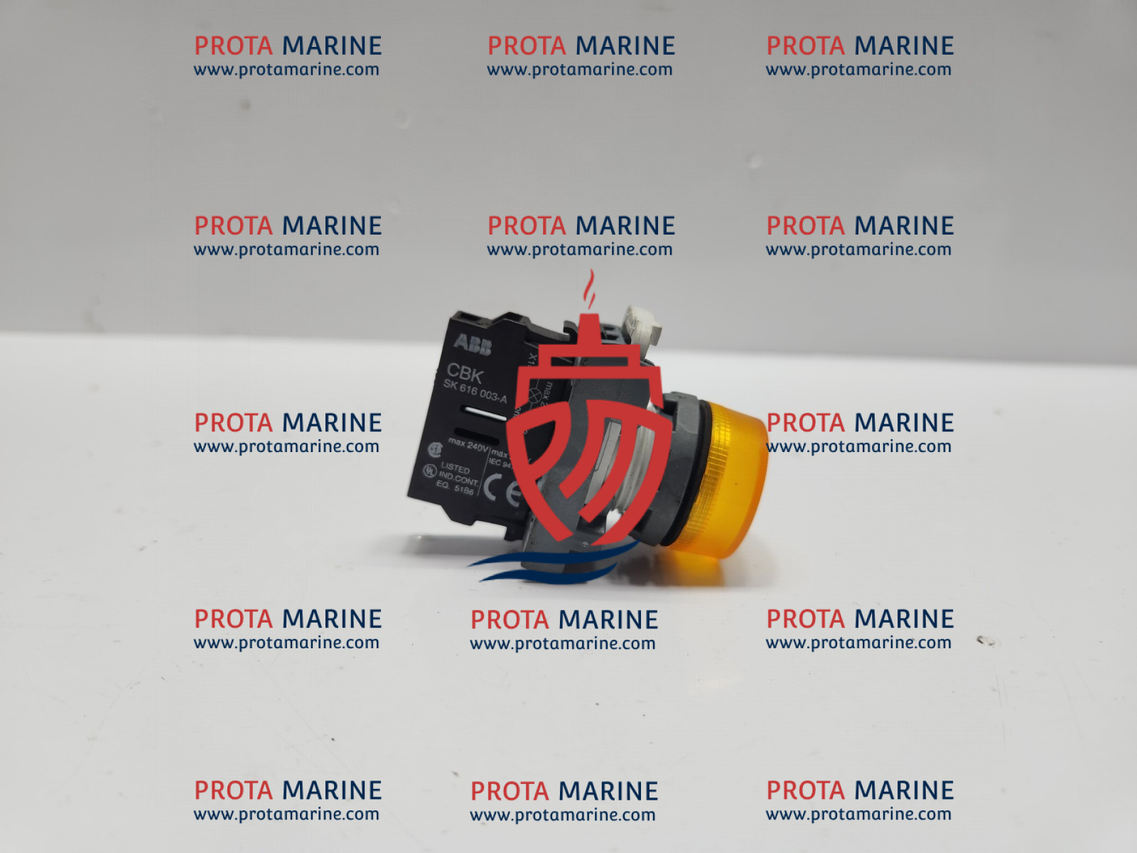 ABB SK 616 003-A Contact Lamp Block – Marine Electrical Indicator Spare