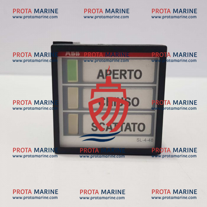 ABB SL-4-48 Luminous Indicator SL-3-48 Warning Light for Marine Panel Systems