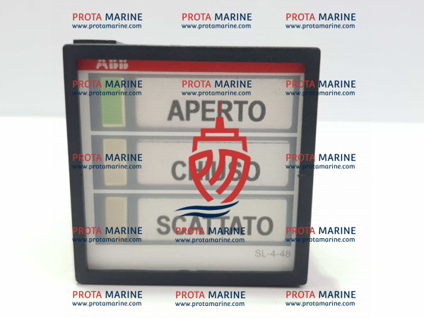 ABB SL-4-48 Luminous Indicator SL-3-48 Warning Light for Marine Panel Systems - Image 2