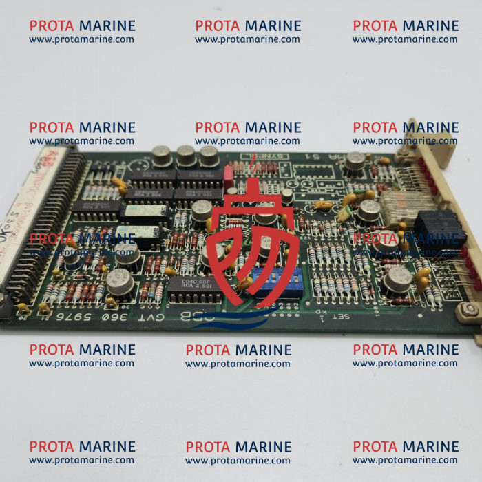ABB Synpol CMA 51 GVT 360 5976 PCB Card CMA 51-2 Marine Automation