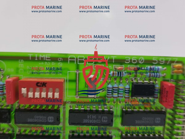 ABB Synpol CMA 52 PCB Card GVT 360 5977 CMA 52-1 | Marine Automation Spare - Image 4