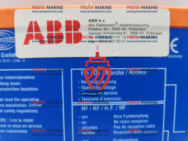 ABB HBC-Radiomatic FSE 510 Radio Receiver Remote Control 005-01-00663 IP65 - Image 4