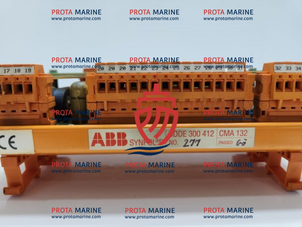 ABB Synpol D CMA 132 Generator Relay Terminal Board 3DDE 300 412 - Image 3