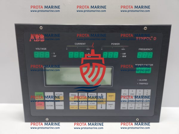 ABB Synpol D CMA 140 Generator Control & Management Display Panel 3DDE 300 420 - Image 2