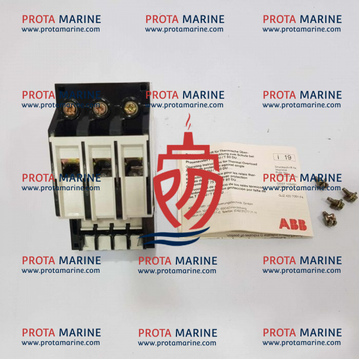 ABB T75 DU 42 Thermal Overload Relay 29-42A for Marine Motor Protection