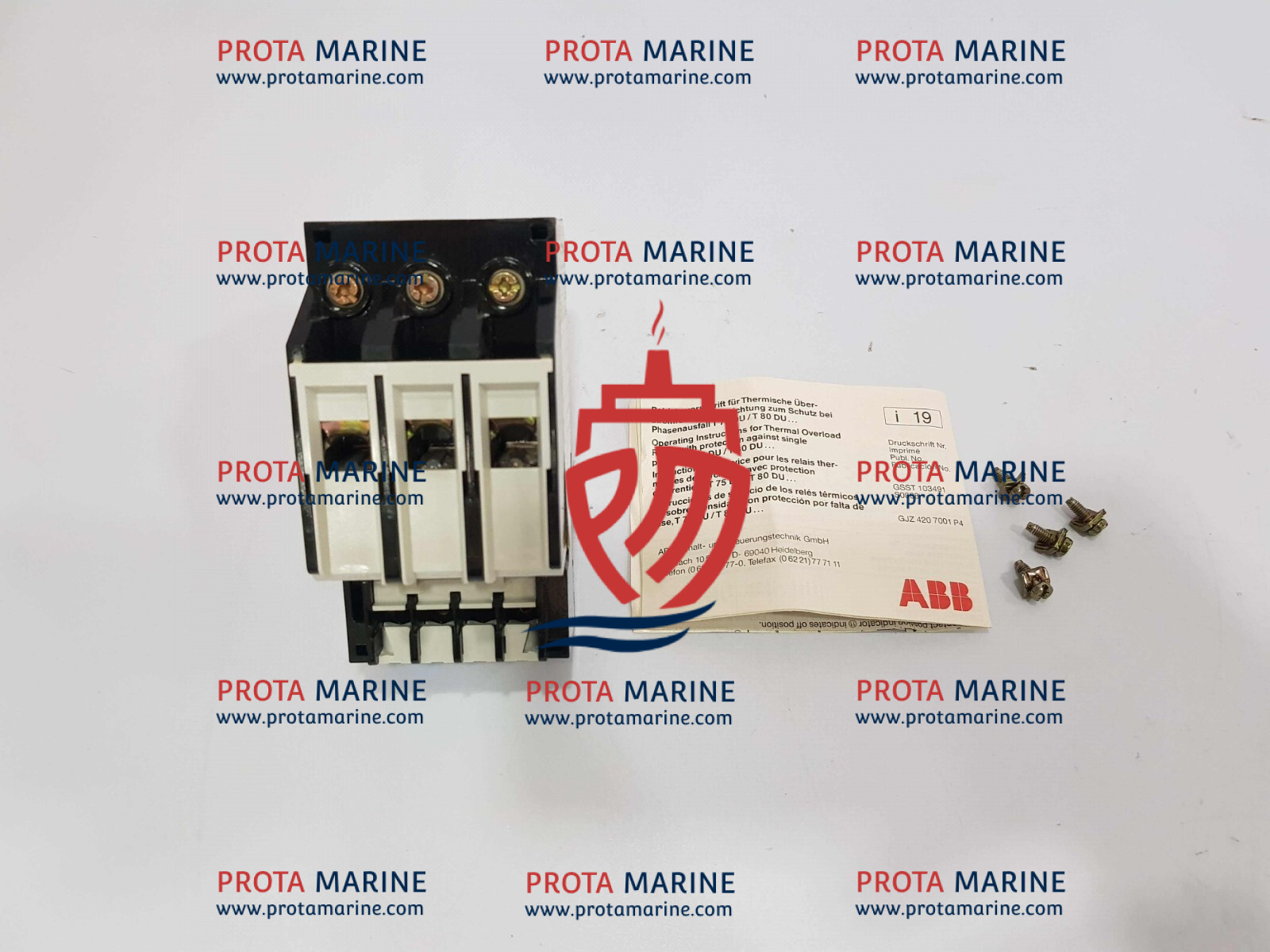 ABB T75 DU 42 Thermal Overload Relay 29-42A for Marine Motor Protection