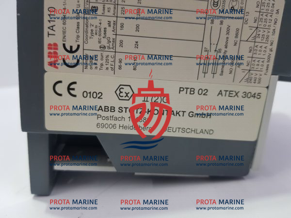 ABB TA110 DU-110 Thermal Overload Relay | Marine Motor Protection - Image 4