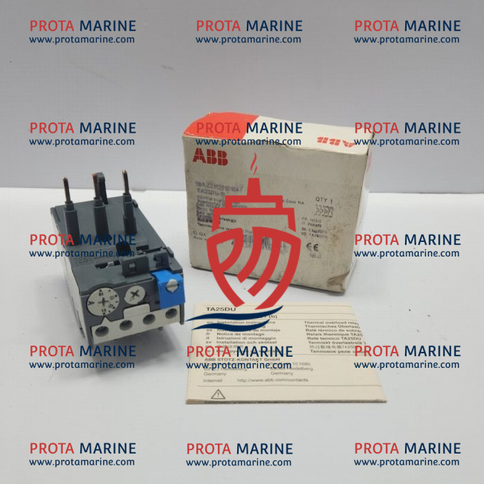 ABB TA25DU-19 Thermal Overload Relay 1SAZ211201R1047 | Marine Ship Spares