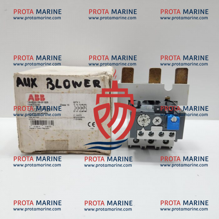 ABB TA80 DU Thermal Overload Relay TA80DU-63 45-63A Marine Ship Spares