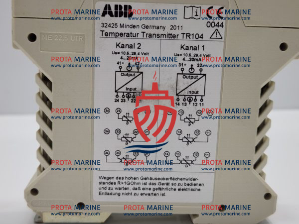 ABB TR104 Rail Mounted Temperature Transmitter | Marine Temperature Monitoring - Image 4