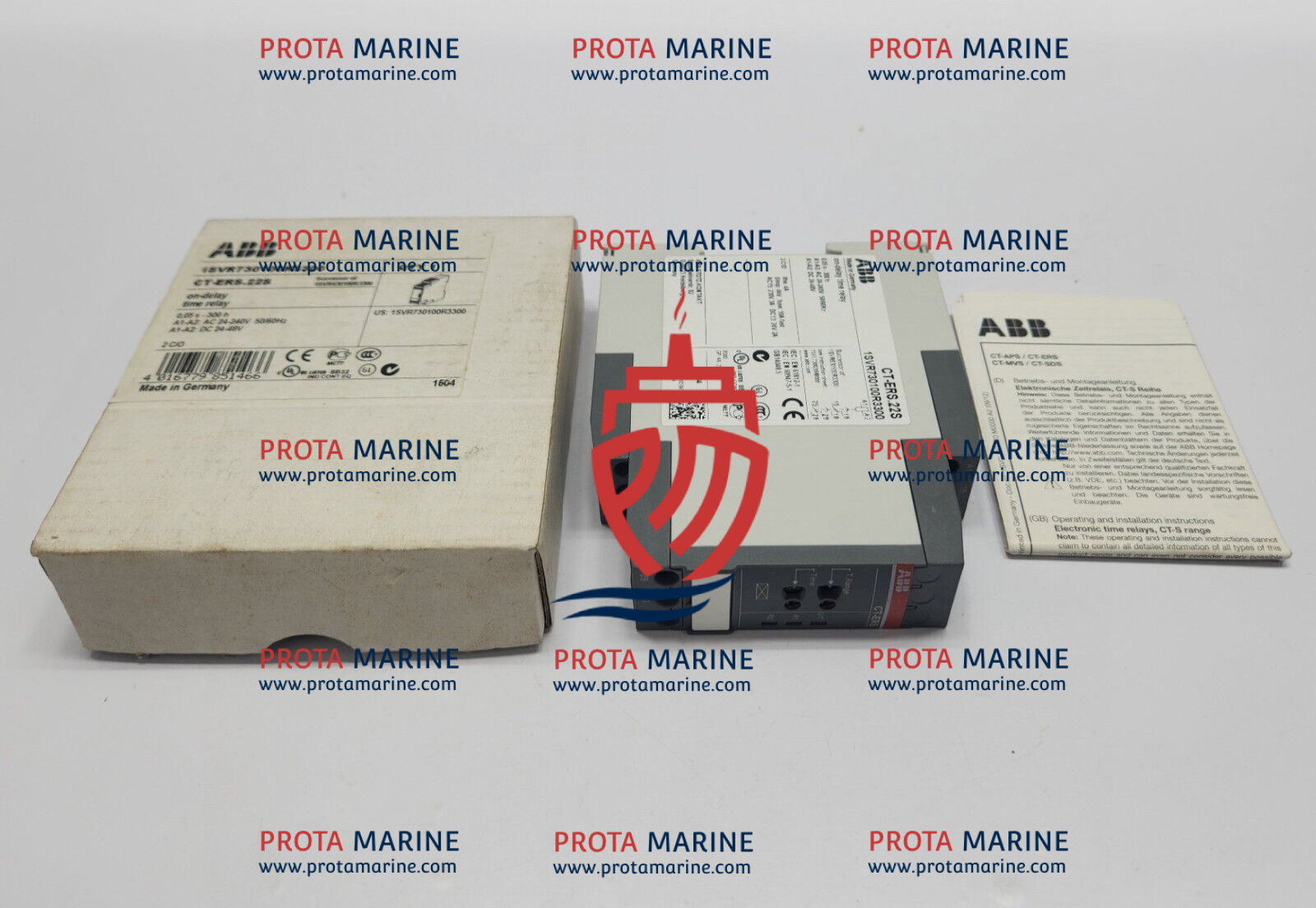 ABB CT-ERS.22S On Delay Time Relay 1SVR730100R3300 | Marine Control