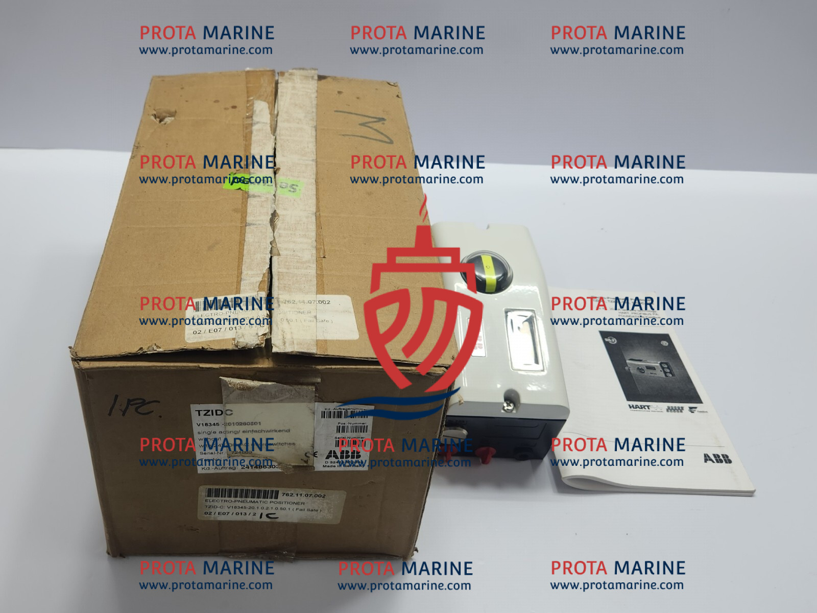 ABB TZIDC V18345-2010260501 Digital Positioner Rev 3.00 IP65 – Marine Valve Control