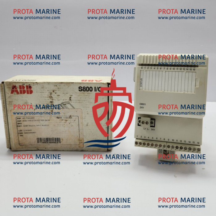 ABB DI801 3BSE020508R1 Digital Input Module | Marine Control Systems